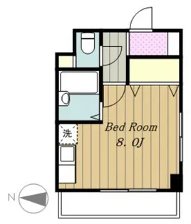 グランディオSK【3階】の間取り