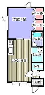 メゾンドブリランテ【2階】の間取り