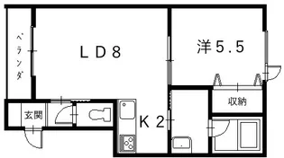 Court Solarie(コートソラリエ)【1階】の間取り