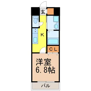 meLiV桜山(メリヴサクラヤマ)【4階】の間取り