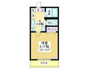 パインズホープ【1階】の間取り