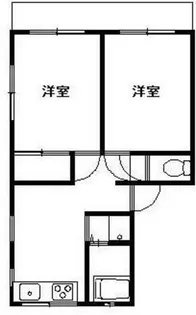 ホワイトヴィラ【1階】の間取り