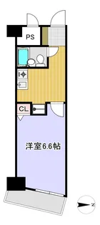 ウエストプラザ花京院【8階】の間取り