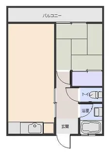 ガーデン本庄【1階】の間取り