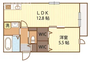サンレガーロ久喜WESTII【2階】の間取り
