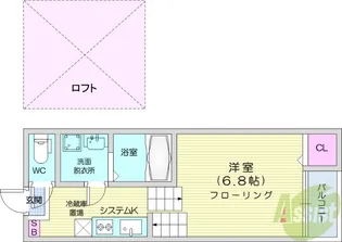 Villeil【2階】の間取り