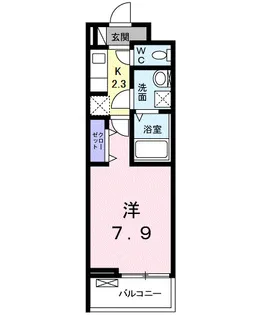 東所沢アーバン レジデンス【2階】の間取り