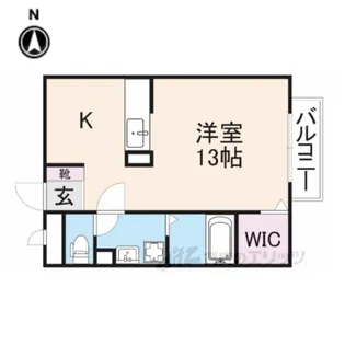クレールマーマ【2階】の間取り