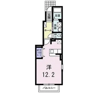 ファイン湘南【1階】の間取り