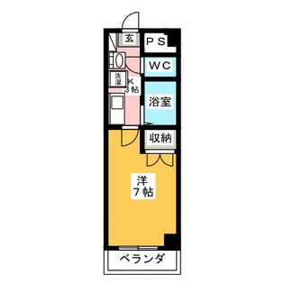 フレンドシップ【4階】の間取り