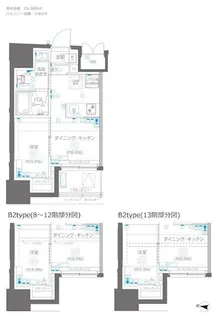 ZOOM大島【12階】の間取り