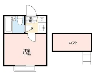 コーポ巣鴨 B棟【2階】の間取り