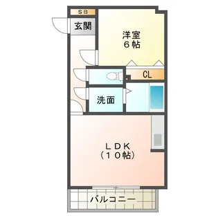 グランシャリオ【2階】の間取り