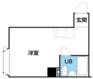 ファンターナ上本町【6階】の間取り