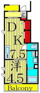 Bonheur2【1階】の間取り