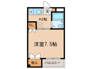 ルミエール中沢【2階】の間取り