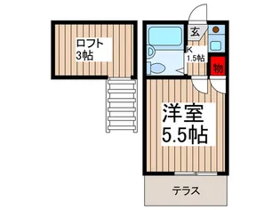 AZUR ERUHA【1階】の間取り