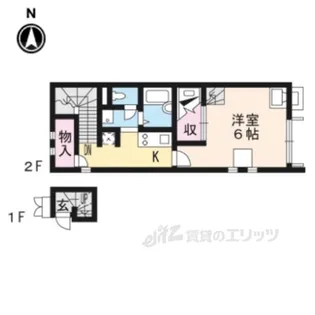 レオネクスト伊吹2【2階】の間取り