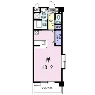 ラフレシール秋根【3階】の間取り