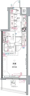 クレヴィスタ練馬桜台II【6階】の間取り