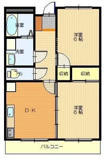 アメニティ豊岡【3階】の間取り