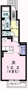 グランサンセール【1階】の間取り