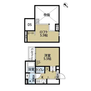 ラ・フォーリア【2階】の間取り