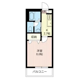 LUCE千駄木【3階】の間取り
