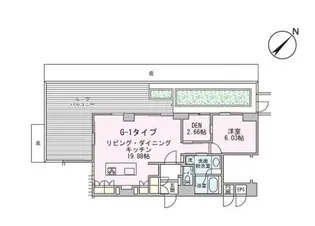 アーバンパーク代々木【6階】の間取り