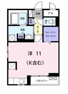 サンライズ石橋 2【3階】の間取り