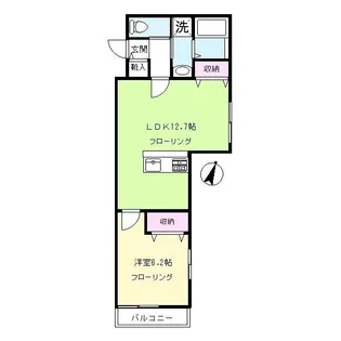 フォレスト【2階】の間取り