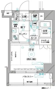 REALIZE平和島【2階】の間取り
