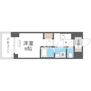 エスリード弁天町桜通レジデンス【2階】の間取り