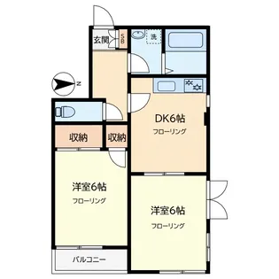 コンポート学大前【3階】の間取り