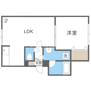 オカップN【3階】の間取り
