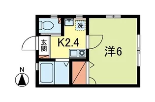 ル・ソレイユ【1階】の間取り