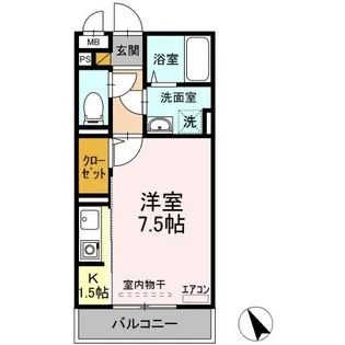 グレースライフ泉ヶ森【3階】の間取り