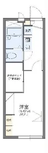 レオパレス上里【2階】の間取り