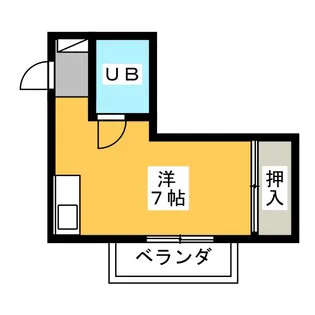 CARIBBIAN MANSION【3階】の間取り