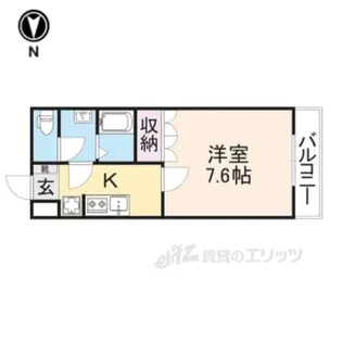 コンフォールM【2階】の間取り