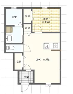 Blue mountain【1階】の間取り
