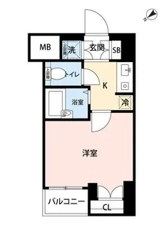 マイナビSTAYミライエ西巣鴨【3階】の間取り