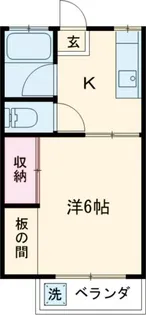 三樹ハイツ島野【1階】の間取り