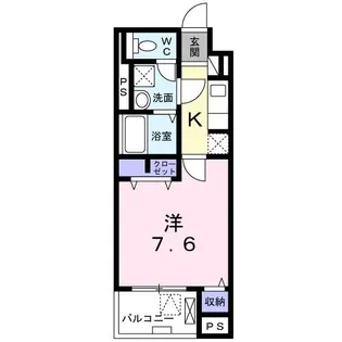 ヴァンベールMK【3階】の間取り