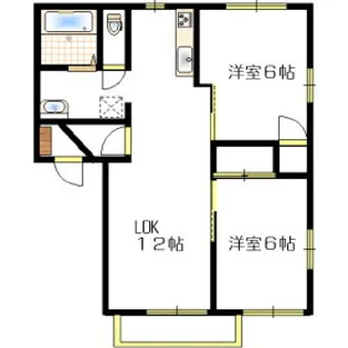 フェニックスB【2階】の間取り