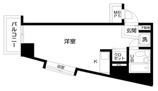 日神パレステージ市川【2階】の間取り