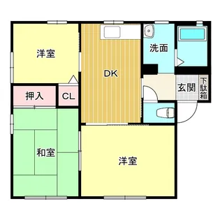 プレミール【1階】の間取り