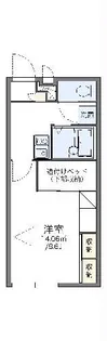 レオパレス栢ノ木【1階】の間取り