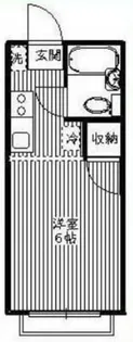 シャルム若松【2階】の間取り