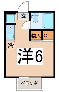 アンリバー酒折【3階】の間取り
